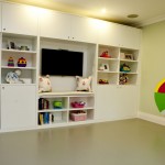 playroom with a TV