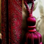 close-up of a tassel