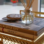 table with books