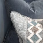 close up of a pillow